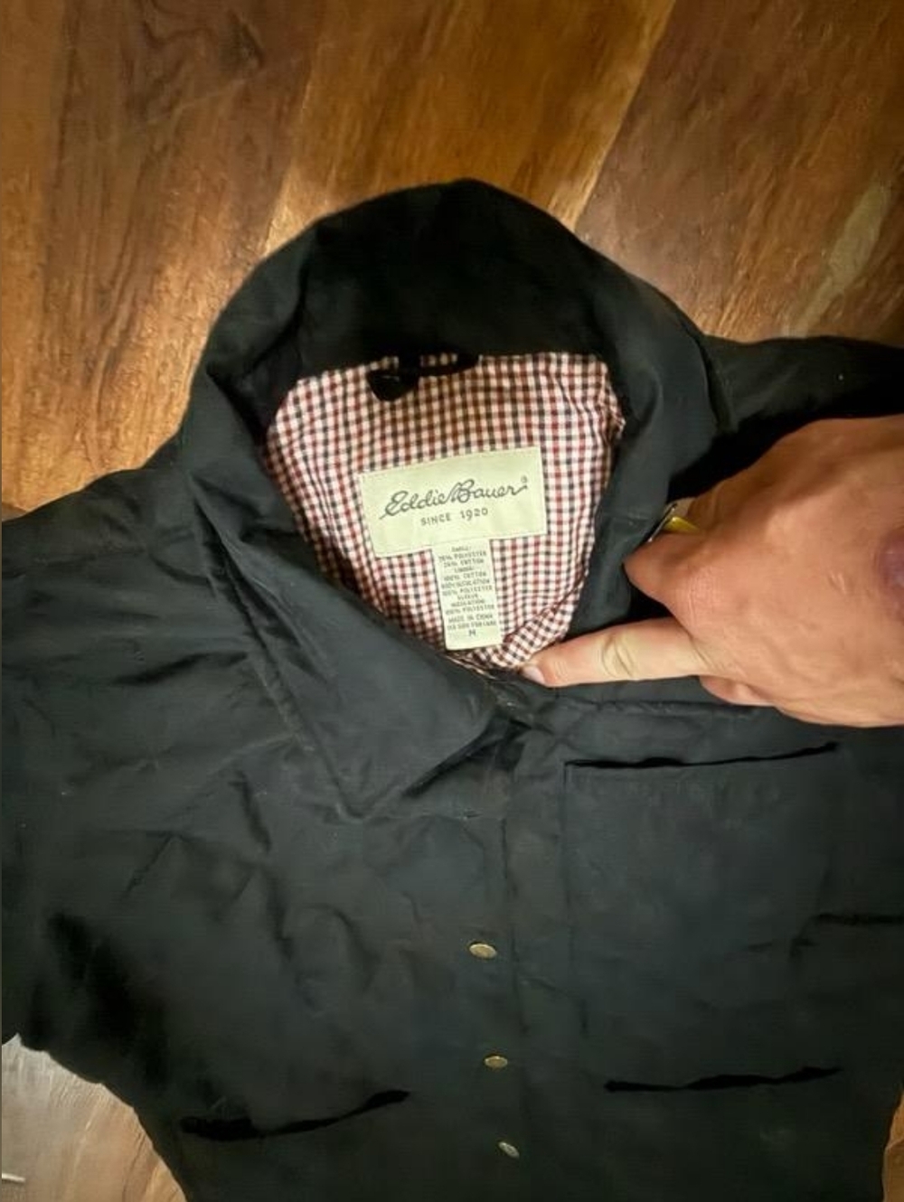 Eddie Bauer Men's Black Jacket